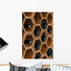Wine Rack with Bottles Wall Mural