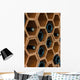 Wine Rack with Bottles Wall Mural