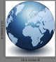 Earth World Globe Wall Decal