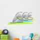 People Doing Yoga Exercises Wall Decal
