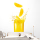Orange juice Wall Decal