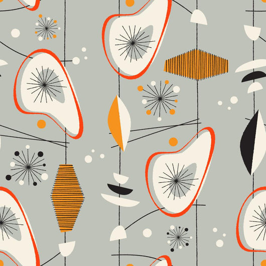 Seamless Vintage Modern Pattern Vector Wall Decal