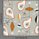 Seamless Vintage Modern Pattern Vector Wall Decal