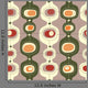 Seamless Vintage 60s Pattern Vector Wall Decal
