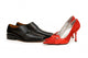 Black and Red Shoes Wall Decal