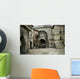 Medieval castle in european city Wall Mural