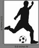 Pictogramme Footballeur