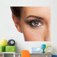 Woman eye with makeup Wall Mural