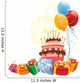 Birthday cake Wall Decal