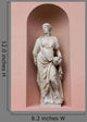 Neoclassic Marble Statue Its