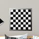 Chess Board Grey Gradient Wall Mural
