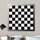 Chess Board Grey Gradient Wall Mural