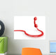 Red Phone Wall Decal