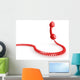 Red Phone Wall Decal