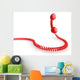 Red Phone Wall Decal