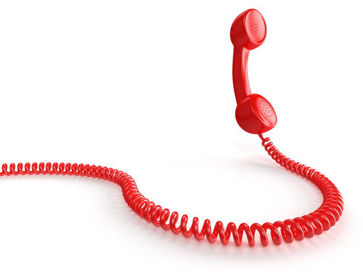 Red Phone Wall Decal