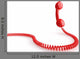 Red Phone Wall Decal