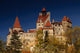 Bran Castle Autumn Landscape