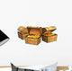 Three Wooden Boxes with