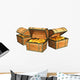 Three Wooden Boxes with