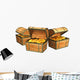 Three Wooden Boxes with