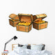 Three Wooden Boxes with