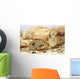 organic bread with various seeds and cereals Wall Mural