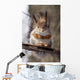Squirrel on a Twig 4 Wall Mural