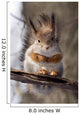 Squirrel on a Twig 4 Wall Mural