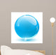 Crystal Sphere Blue Wall Decal