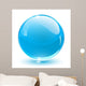 Crystal Sphere Blue Wall Decal
