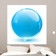 Crystal Sphere Blue Wall Decal