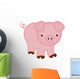 Cute Piggy Wall Decal