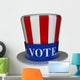 Uncle Sam Vote Hat Wall Decal