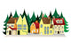 Netherland Houses with Forrest