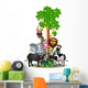 cartoon safari animal Wall Decal