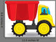Colorful Dump Truck Toy