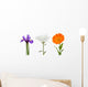 Flowers Collection Wall Decal