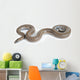 Rosy Boa on White Background Wall Decal