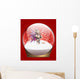 Christmas Snow Globe with Fairy Wall Mural