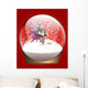 Christmas Snow Globe with Fairy Wall Mural