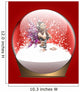 Christmas Snow Globe with Fairy Wall Mural