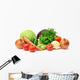 Vegetables White Wall Decal