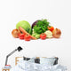 Vegetables White Wall Decal
