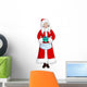 Mrs. Santa Claus Holding Wall Decal