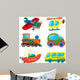 Cartoon Transport Vector Set