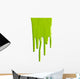 Green Dripping Paint