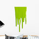 Green Dripping Paint