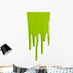 Green Dripping Paint