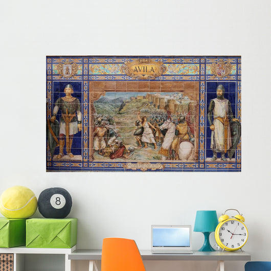 Avila Ceramic Altarpiece with